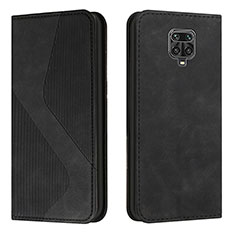 Coque Portefeuille Livre Cuir Etui Clapet H03X pour Xiaomi Poco M2 Pro Noir