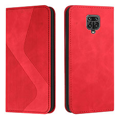 Coque Portefeuille Livre Cuir Etui Clapet H03X pour Xiaomi Poco M2 Pro Rouge