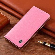 Coque Portefeuille Livre Cuir Etui Clapet H04P pour Motorola Moto Edge S 5G Rose