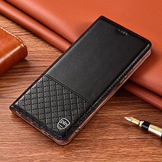 Coque Portefeuille Livre Cuir Etui Clapet H04P pour Samsung Galaxy S21 Plus 5G Noir