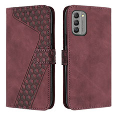 Coque Portefeuille Livre Cuir Etui Clapet H04X pour Nokia G400 5G Violet