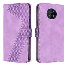 Coque Portefeuille Livre Cuir Etui Clapet H04X pour Nokia G50 5G Violet