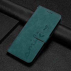 Coque Portefeuille Livre Cuir Etui Clapet H04X pour Nothing Phone 1 Vert