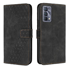 Coque Portefeuille Livre Cuir Etui Clapet H04X pour Realme GT Master 5G Noir