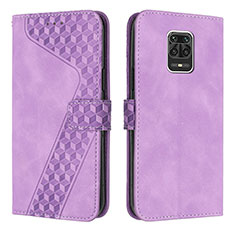 Coque Portefeuille Livre Cuir Etui Clapet H04X pour Xiaomi Poco M2 Pro Violet