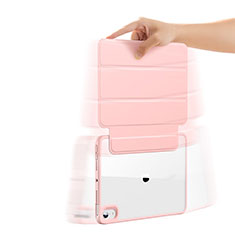 Coque Portefeuille Livre Cuir Etui Clapet H05 pour Apple iPad Mini 6 Or Rose