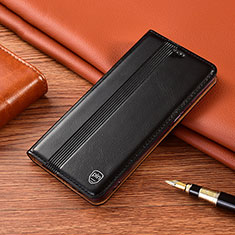 Coque Portefeuille Livre Cuir Etui Clapet H05P pour Samsung Galaxy Note 10 Plus 5G Noir