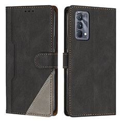 Coque Portefeuille Livre Cuir Etui Clapet H05X pour Realme GT Master 5G Noir