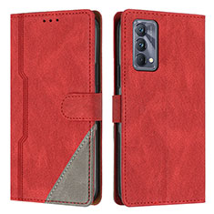 Coque Portefeuille Livre Cuir Etui Clapet H05X pour Realme GT Master 5G Rouge