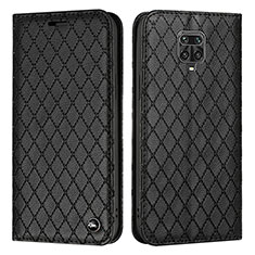 Coque Portefeuille Livre Cuir Etui Clapet H05X pour Xiaomi Poco M2 Pro Noir