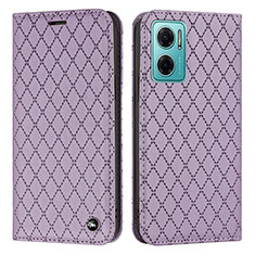 Coque Portefeuille Livre Cuir Etui Clapet H05X pour Xiaomi Redmi 10 Prime Plus 5G Violet