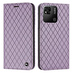 Coque Portefeuille Livre Cuir Etui Clapet H05X pour Xiaomi Redmi 10A 4G Violet