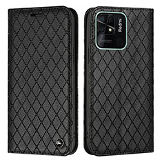 Coque Portefeuille Livre Cuir Etui Clapet H05X pour Xiaomi Redmi 10C 4G Noir