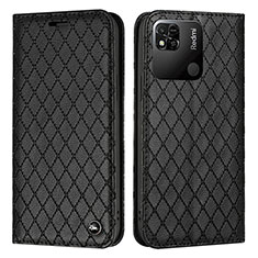 Coque Portefeuille Livre Cuir Etui Clapet H05X pour Xiaomi Redmi 9 Activ Noir