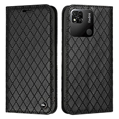 Coque Portefeuille Livre Cuir Etui Clapet H05X pour Xiaomi Redmi 9C Noir