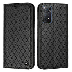 Coque Portefeuille Livre Cuir Etui Clapet H05X pour Xiaomi Redmi Note 11 Pro 4G Noir