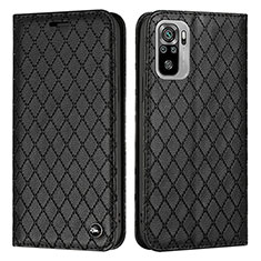 Coque Portefeuille Livre Cuir Etui Clapet H05X pour Xiaomi Redmi Note 11 SE India 4G Noir