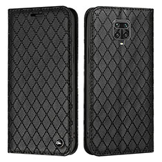 Coque Portefeuille Livre Cuir Etui Clapet H05X pour Xiaomi Redmi Note 9 Pro Max Noir