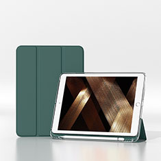 Coque Portefeuille Livre Cuir Etui Clapet H06 pour Apple iPad 10.2 (2021) Vert