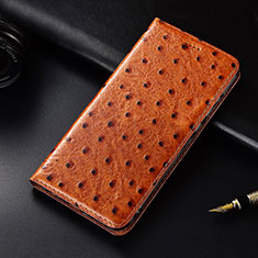 Coque Portefeuille Livre Cuir Etui Clapet H06 pour Apple iPhone 13 Mini Orange