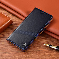 Coque Portefeuille Livre Cuir Etui Clapet H06P pour Samsung Galaxy Note 10 Plus 5G Bleu