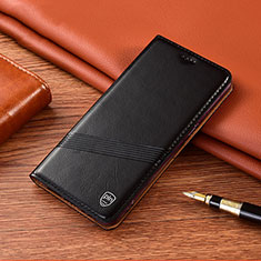 Coque Portefeuille Livre Cuir Etui Clapet H06P pour Samsung Galaxy Note 20 5G Noir