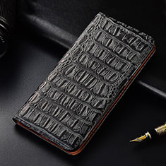 Coque Portefeuille Livre Cuir Etui Clapet H07 pour Apple iPhone 13 Noir