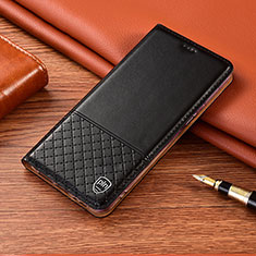 Coque Portefeuille Livre Cuir Etui Clapet H07P pour Huawei Honor X8b Noir