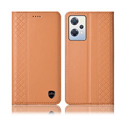 Coque Portefeuille Livre Cuir Etui Clapet H07P pour OnePlus Nord CE 2 Lite 5G Orange