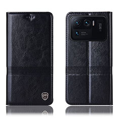 Coque Portefeuille Livre Cuir Etui Clapet H07P pour Xiaomi Mi 11 Ultra 5G Noir