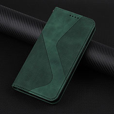 Coque Portefeuille Livre Cuir Etui Clapet H07X pour Google Pixel 6 5G Vert