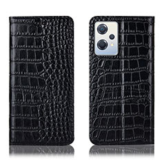 Coque Portefeuille Livre Cuir Etui Clapet H08P pour OnePlus Nord CE 2 Lite 5G Noir