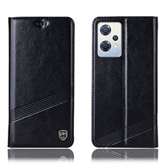 Coque Portefeuille Livre Cuir Etui Clapet H09P pour OnePlus Nord CE 2 Lite 5G Noir