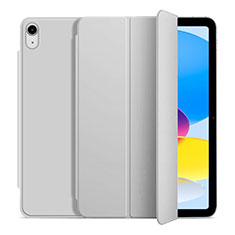 Coque Portefeuille Livre Cuir Etui Clapet H10 pour Apple iPad 10.9 (2022) Blanc