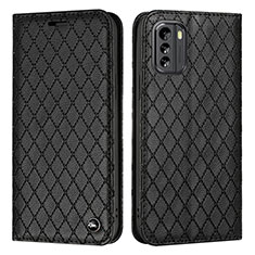 Coque Portefeuille Livre Cuir Etui Clapet H10X pour Nokia G60 5G Noir