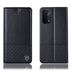 Coque Portefeuille Livre Cuir Etui Clapet H11P pour OnePlus Nord N200 5G Noir