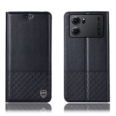 Coque Portefeuille Livre Cuir Etui Clapet H11P pour Oppo K10 5G Noir