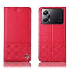 Coque Portefeuille Livre Cuir Etui Clapet H11P pour Oppo K10 Pro 5G Rouge