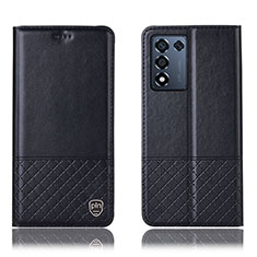 Coque Portefeuille Livre Cuir Etui Clapet H11P pour Oppo K9S 5G Noir