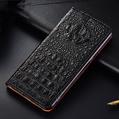 Coque Portefeuille Livre Cuir Etui Clapet H11P pour Vivo iQOO 9 Pro 5G Noir