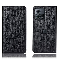 Coque Portefeuille Livre Cuir Etui Clapet H15P pour Motorola Moto S30 Pro 5G Noir