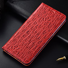 Coque Portefeuille Livre Cuir Etui Clapet H15P pour Samsung Galaxy A03 Rouge