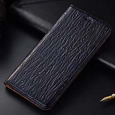 Coque Portefeuille Livre Cuir Etui Clapet H15P pour Samsung Galaxy A60 Bleu