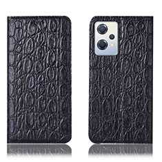 Coque Portefeuille Livre Cuir Etui Clapet H16P pour OnePlus Nord CE 2 Lite 5G Noir