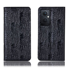Coque Portefeuille Livre Cuir Etui Clapet H17P pour OnePlus Nord N20 5G Noir