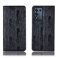 Coque Portefeuille Livre Cuir Etui Clapet H17P pour Realme 9 SE 5G Noir