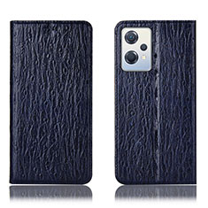 Coque Portefeuille Livre Cuir Etui Clapet H18P pour OnePlus Nord CE 2 Lite 5G Bleu