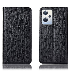 Coque Portefeuille Livre Cuir Etui Clapet H18P pour OnePlus Nord CE 2 Lite 5G Noir