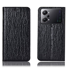 Coque Portefeuille Livre Cuir Etui Clapet H18P pour Oppo K10 Pro 5G Noir