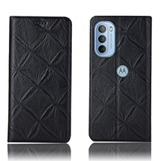 Coque Portefeuille Livre Cuir Etui Clapet H19P pour Motorola Moto G31 Noir